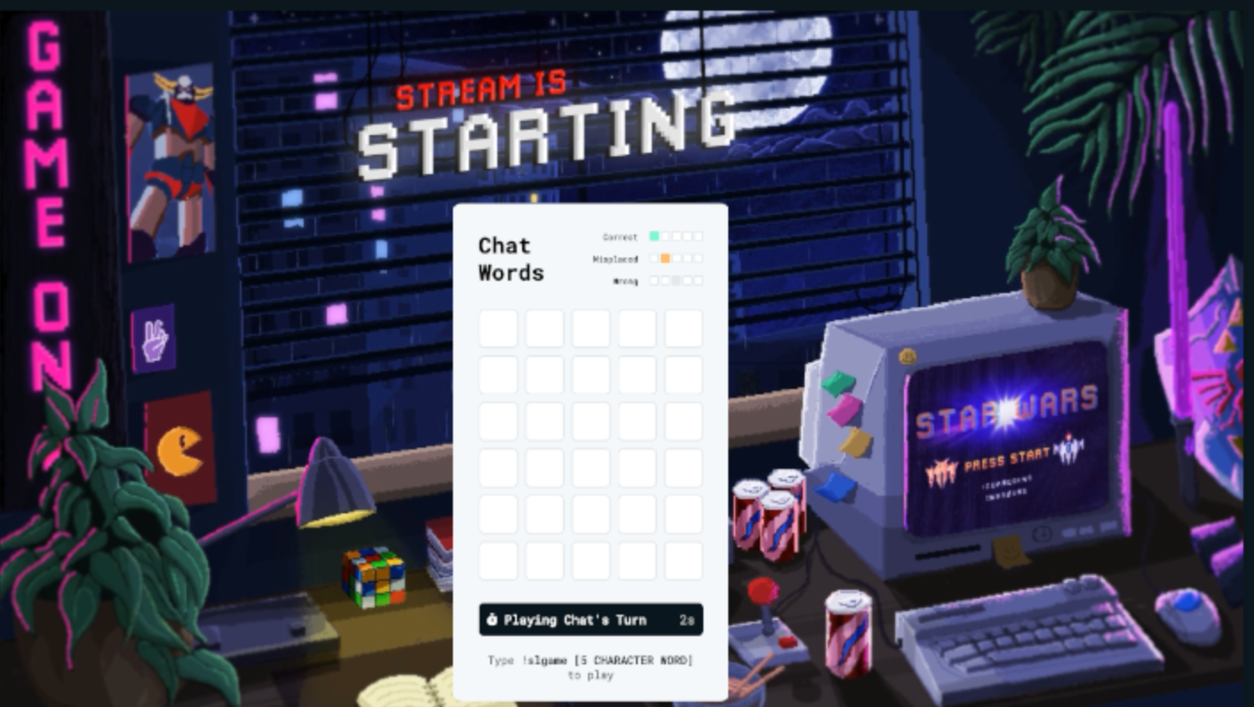 streamlabs game widget chat words